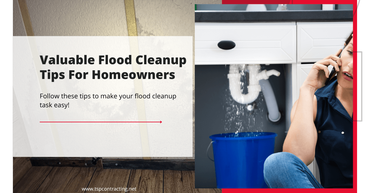 Valuable Flood Cleanup Tips For Homeowners